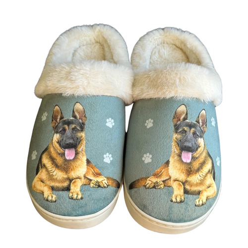 E & S Imports German Shepherd Snugg Slippers
