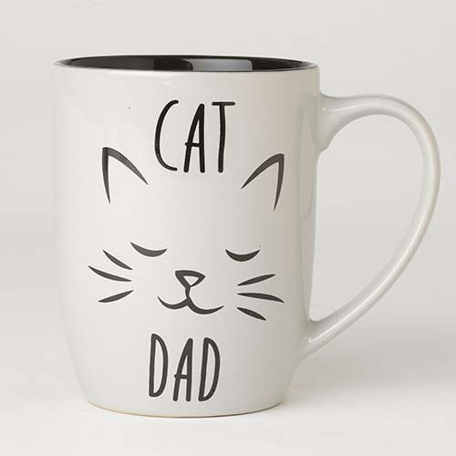 Petrageous Cat Dad Stoneware Mug 24 oz