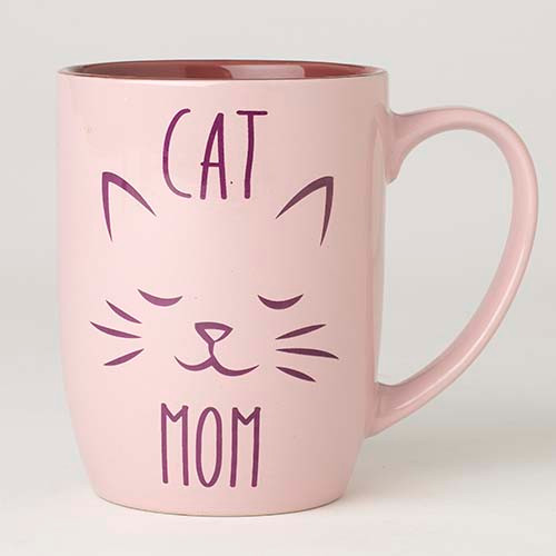 Petrageous Cat Mom Stoneware Mug 24 oz