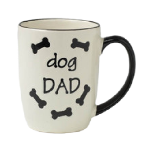 Petrageous Dog Dad Stoneware Mug 24 oz