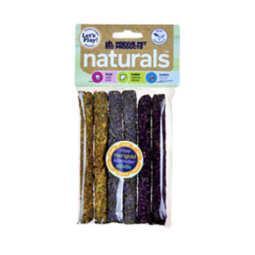 Prevue Natural Flower Chew Sticks Small Animal Treat 