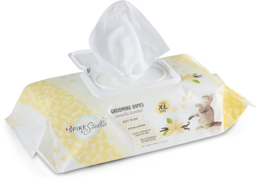 Cudlie 110 Pack Pet Grooming Wipes Vanilla 