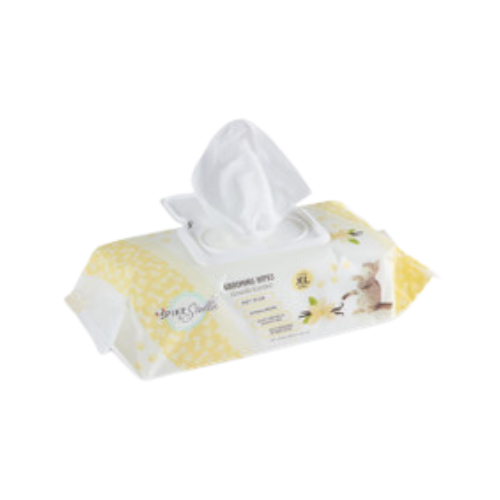 Cudlie 110 Pack Pet Grooming Wipes Vanilla 