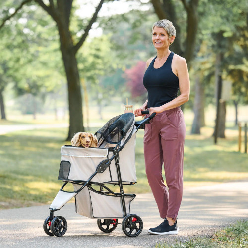 Carlson Portable Pup Pet Stroller for Pets Up to 30 lbs 