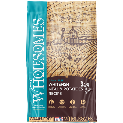 Wholesomes Grain-Free Whitefish Meal & Potatoes Formula Dry Dog Food 35 lb