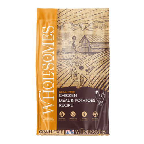 Wholesomes Grain-Free Chicken Meal & Potatoes Formula Dry Dog Food 35 lb