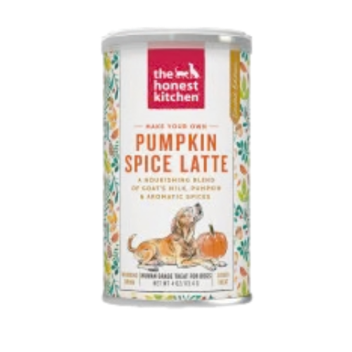 The Honest Kitchen Pumpkin Spice Latte Goat's Milk Dog Treat Topper 4 oz