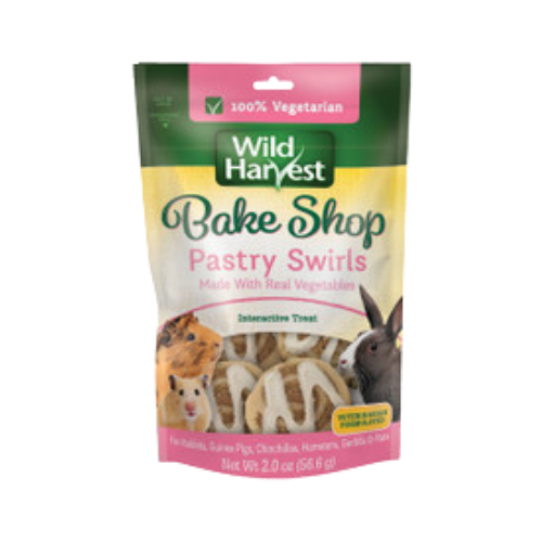 Wild Harvest Bake Shop Pastry Swirls Interactive Small Animal Treats 2 oz