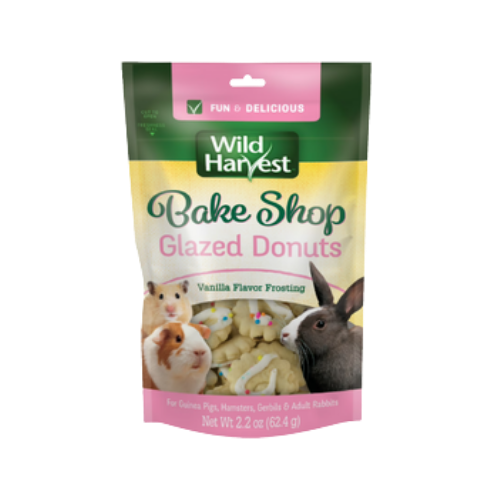 Wild Harvest Glazed Donuts Small Animal Treats 2.2 oz