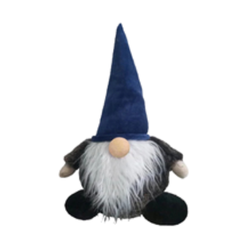 Petlou Blue Gnome Dog Toy 19 in