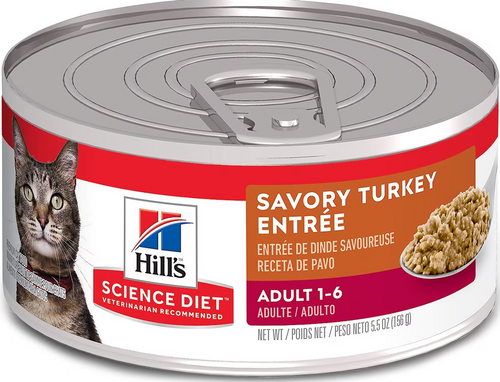 Hill's Science Diet Savory Turkey Entrée Adult Wet Cat Food