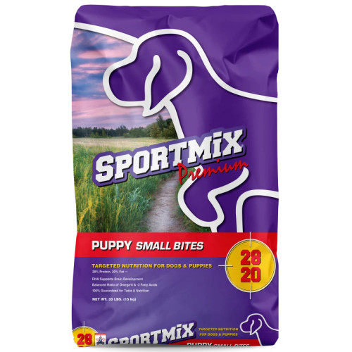 Sportmix Premium Puppy Small Bites Dry Dog Food 33 lb
