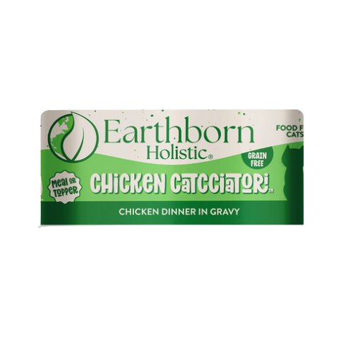 Earthborn Chicken Catcciatori Chicken Dinner in Gravy Grain-Free Canned Cat Food