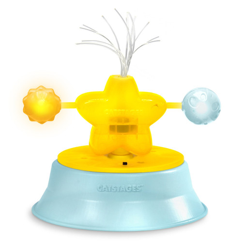 Catstages 2-In-1 FiberopticTwinkle Star Topper Cat Toy 