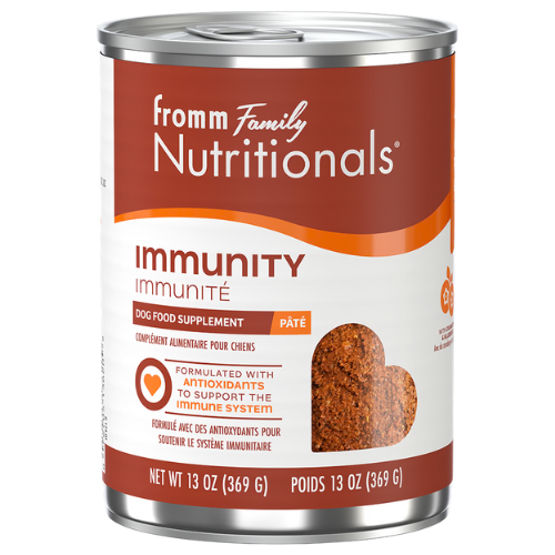 Fromm Nutritionals Immunity Pate Canned Dog Food Supplement