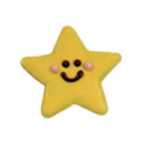 Bosco & Roxy Summer Starfish Dog Treat Cookie 