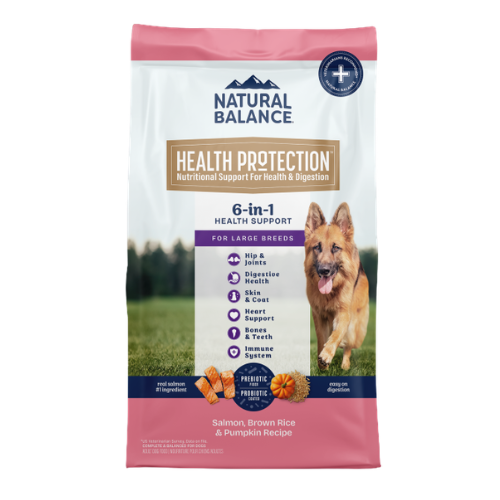 Natural Balance Large Breed Salmon, Brown Rice, & Pumpkin Recipe Dry Dog Food 26 lb
