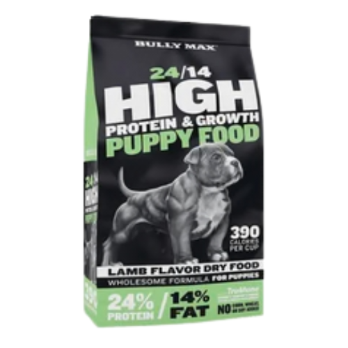 Bully Max 24/14 High Protein & Growth Puppy Formula Lamb Flavor Dry Dog Food