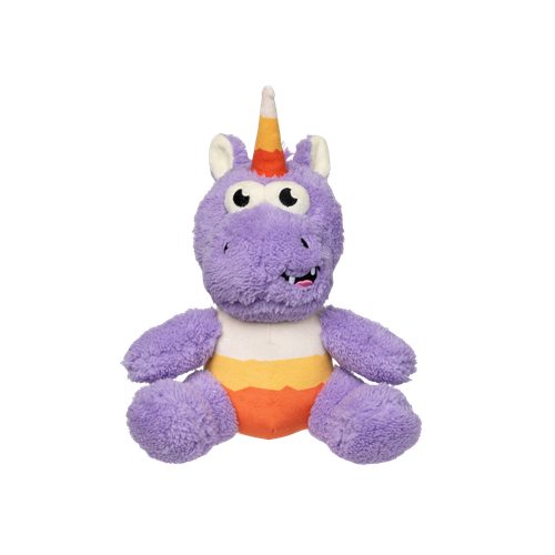 Fuzzyard Halloween Candy Corn Electra Plush Dog Toy 