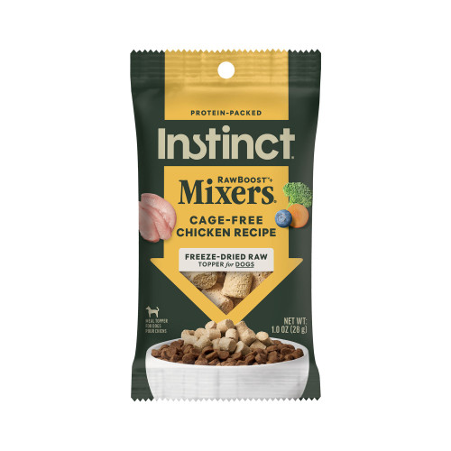 Instinct Raw Boost Mixers Chicken Recipe Grain-Free Freeze-Dried Dog Food Topper 1 oz