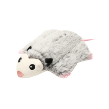Hugsmart Flattie Animals Mini Opossum Dog Toy 