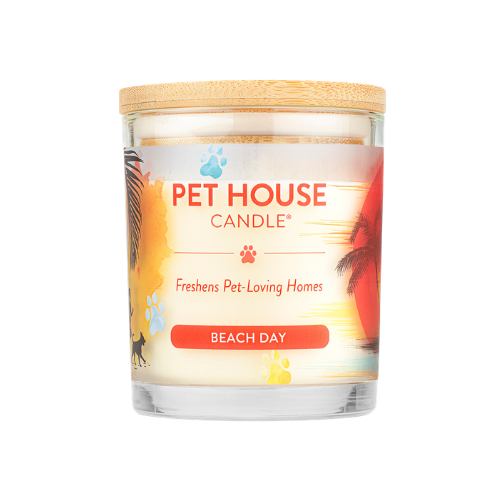 Pet House Beach Day Candle 9 oz