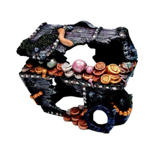 Penn-plax Treasure Chest Fish Ornament Large