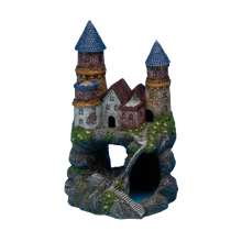 Penn-plax Enchanted Castle Fish Ornament Medium