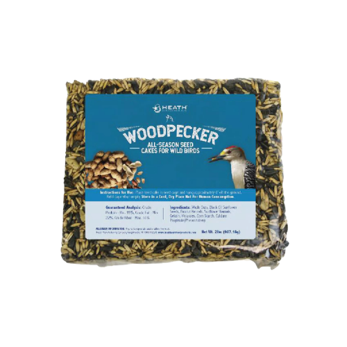 Heath Premium Woodpecker Bird Seed Cake 2 lb