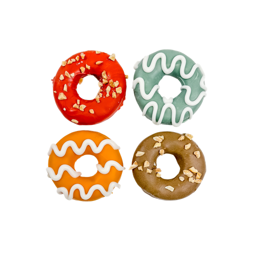 Bosco & Roxy Fall Paw-Tumn Donuts Dog Treat Cookie 