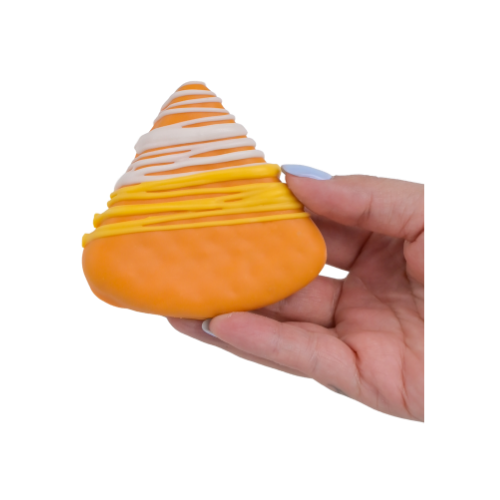 Bosco & Roxy Halloween Candy Corn Dog Treat Cookie 