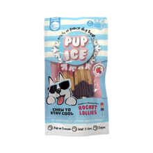 Nothin' To Hide Pup Ice Rocket Lollies Strawberry and Blueberry Dog Chew Treat 2 pk