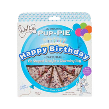 Lazy Dog Pup-PIE Happy Birthday Charming Pie Shaped Dog Treat 