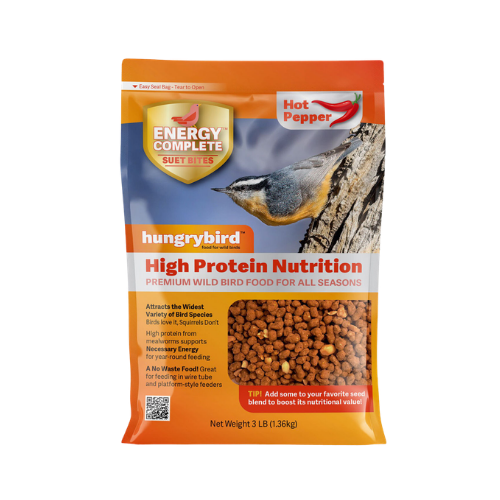 Hungrybird Hot Pepper Energy Complete High Protein Suet Bites 3 lb