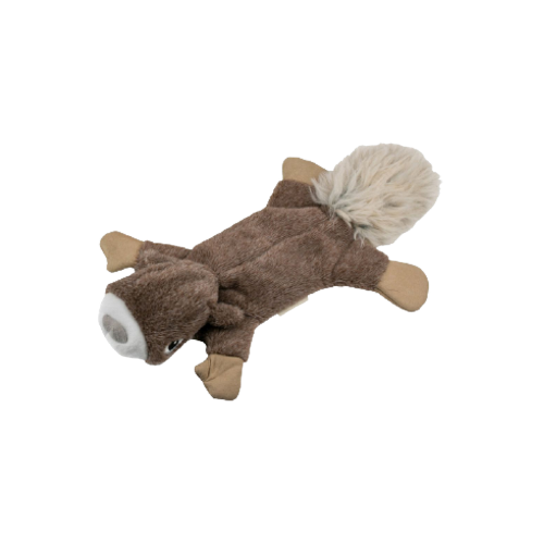 Tall Tails Stuffless Squirrel Squeaker Dog Toy 16 in