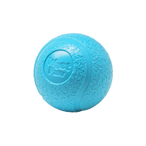 West Paw Boundr Blue Ball Dog Toy Large