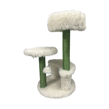 A&E Alpine Green and Ivory Cat Loft 