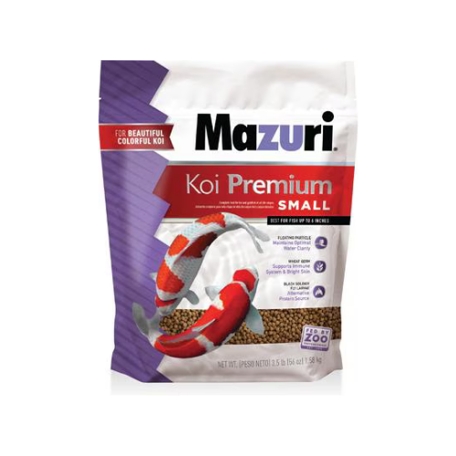 Purina Mazuri Koi Premium Small Fish Food 3.5 lb
