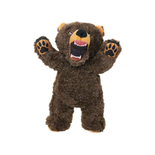Tuffy's Angry Animals Bear Plush Dog Toy 
