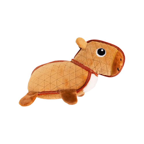 Outward Hound Xtreme Seamz Capybara Durable Dog Toy Medium