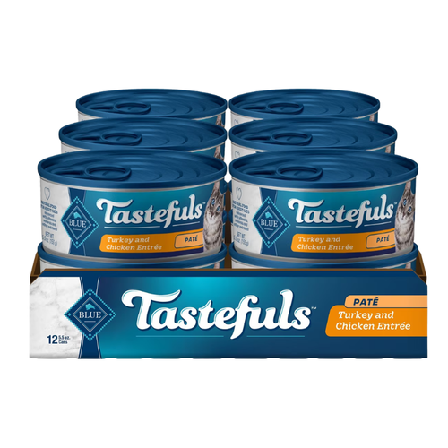 Blue Buffalo Tastefuls Turkey & Chicken Entrée Pate Wet Cat Food