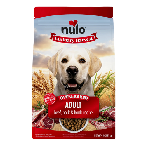 Nulo Culinary Harvest Oven-Baked Beef, Pork & Lamb Recipe for Adult Dogs
