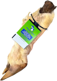Great Lakes Lamb Feet with Fur Natural Dog Chew 