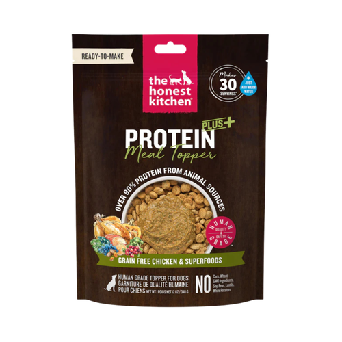 The Honest Kitchen Protein Plus Grain-Free Chicken with Superfoods Topper 12 oz