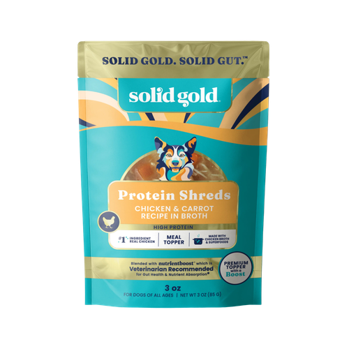 Solid Gold Protein Shred with Real Chicken & Vegetables Dog Food Topping