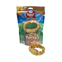 Harvest Moon Hide Free Peanut Butter Puffed Donut Dog Treat 2 ct