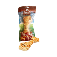 Harvest Moon Hide Free Chicken Dog Bone Treat 8 in