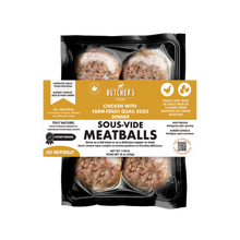 The Butcher's Pup Chicken with Farm-Fresh Quail Egg Meatball Recipe Complete Adult Food for Dogs 18 oz