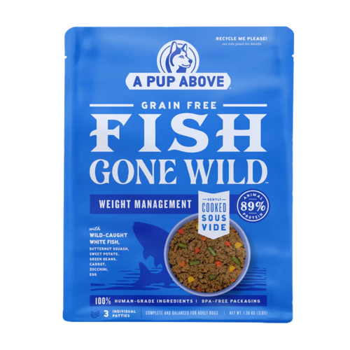 A Pup Above Grain-Free Weight Management Fish Gone Wild Recipe Dog Food