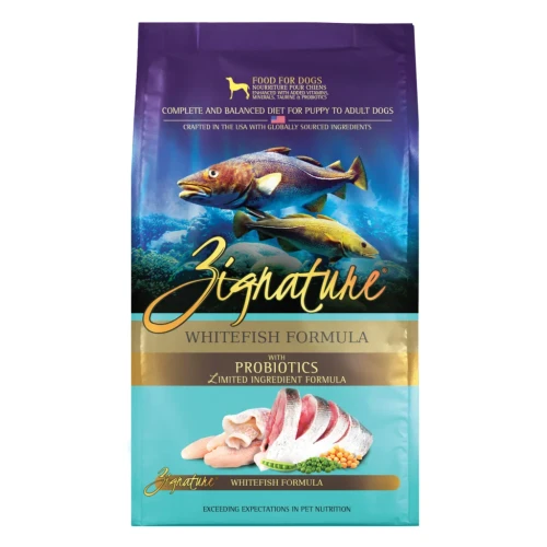 Zignature Whitefish Limited Ingredient Formula Grain-Free Dry Dog Food